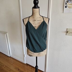 SHEIN Dark Green Camisole Top